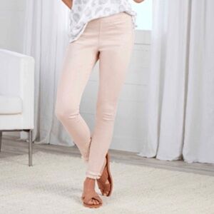 Mud Pie Fringe Jeans in Blush (Harlyn). Brand New! Size medium.